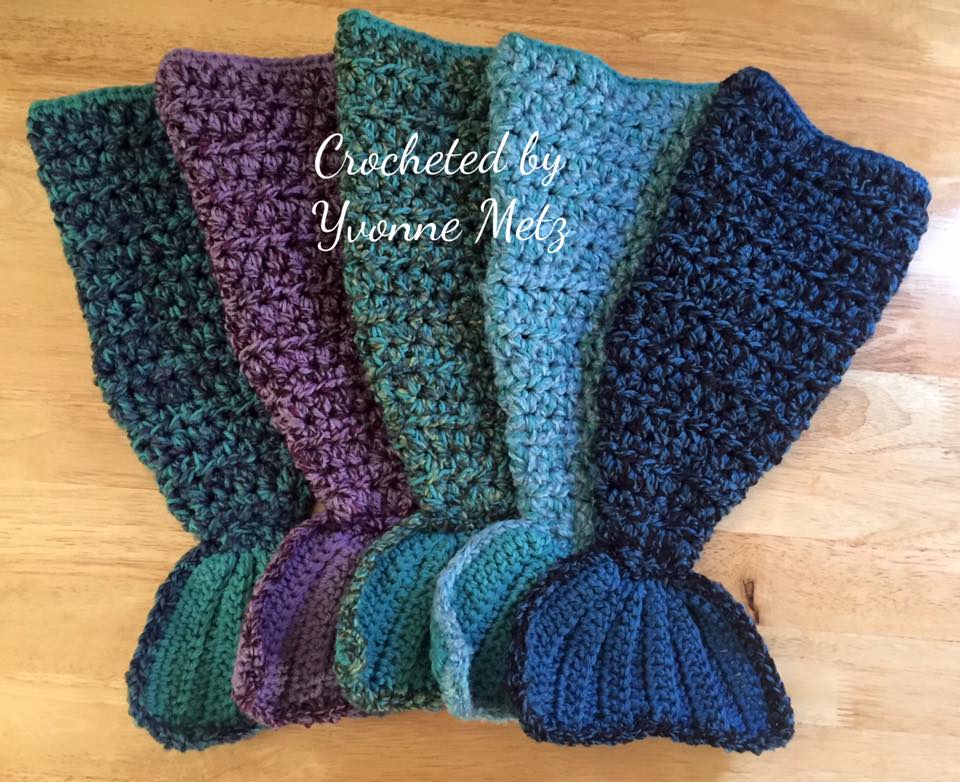 Doll Size Mermaid Tail Blankets Create Dream Inspire