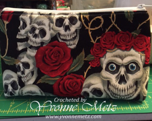 Cosmetic Bag Skulls